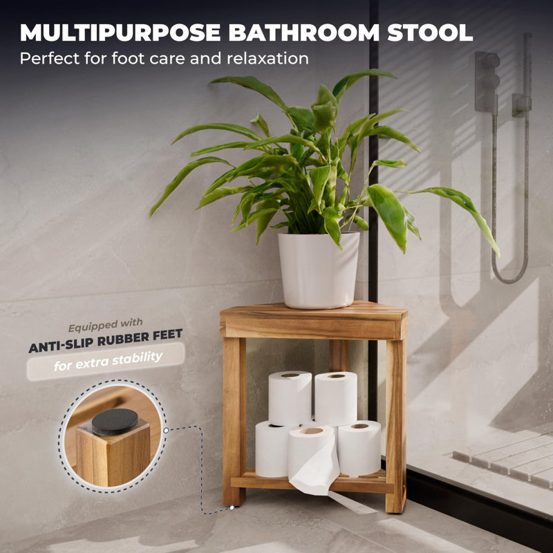 Corner Shower Stool