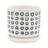 Stoneware Ceramic Saucer Planters with Drainage - Modern Decorative Plant Pots - Durable, Stylish Design for Home and Garden - Set of 2-539194340