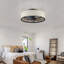 Ventilateur de plafond rétro avec lumières DEL Boho: un mélange parfait de confort et de charme