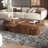 Walnut Cloud Minimalist Coffee Table