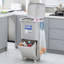 Argus Plastic Step On Multi-Compartment Rubbish & Recycling Bin-1984436611