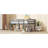 Full Rubber Wood Loft Bed With Ladder,Grey-2057931899
