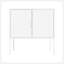 Armoire décorative blanche-399382421