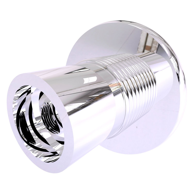 Supports de rideau de douche Goble, Chrome poli