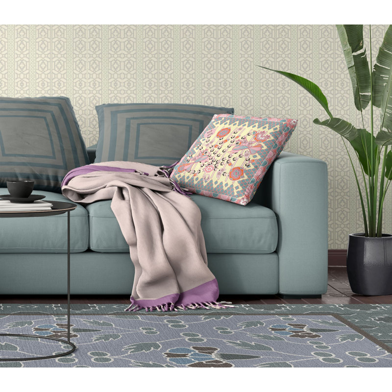 Housse et insert de coussin décoratif en polyester pour l'intérieur et l'extérieur, 20 po x 20 po