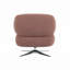 Chaise d'appoint pivotante rembourrée-494679763