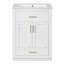 Meuble-lavabo pour salle de bain avec lavabo en céramique intégré et rangement spacieux, pour les petites et moyennes salles de bain-1282721226