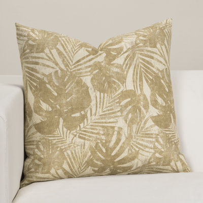Floral Reversible Throw Pillow