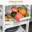14.22 " W Kitchen Cart