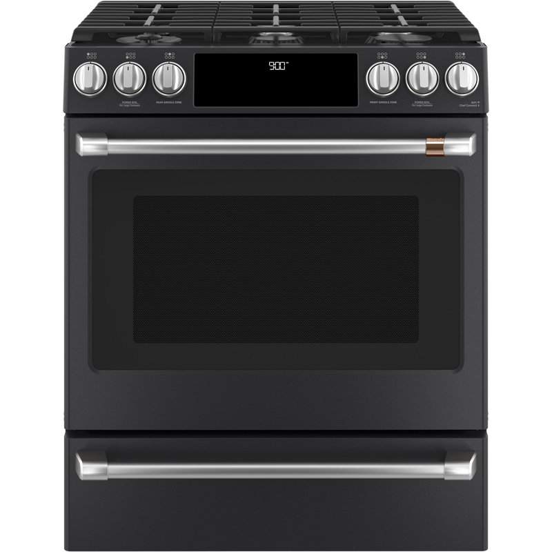 Front Control Gas Range Handle Kit, Stainless Steel