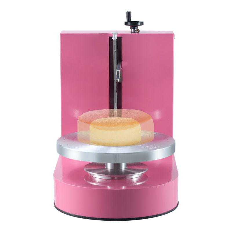 Machine de décoration de gâteaux électrique avec plateau tournant et spatule - Épandeur à glaçage automatique pour gâteaux de 4 à 12 po