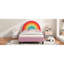 Lit plateforme tapissier Rainbow Design