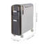 Plastic / Acrylic Freestanding Bathroom Cabinet