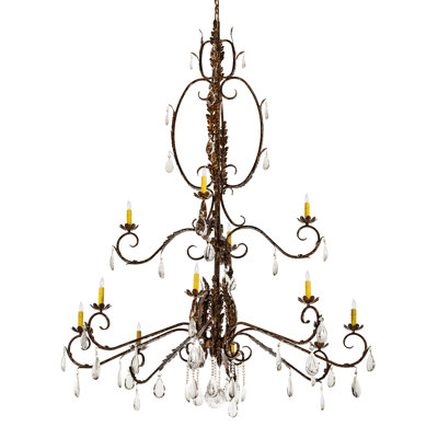 Azaleigh 12 - Light Dimmable Classic / Traditional Chandelier