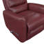  Wilner 35" Modern & Contemporary Glider Breathable Swivel Faux Leather Reclining Chair with 360° Swivel & Gentle Gliding-12703652