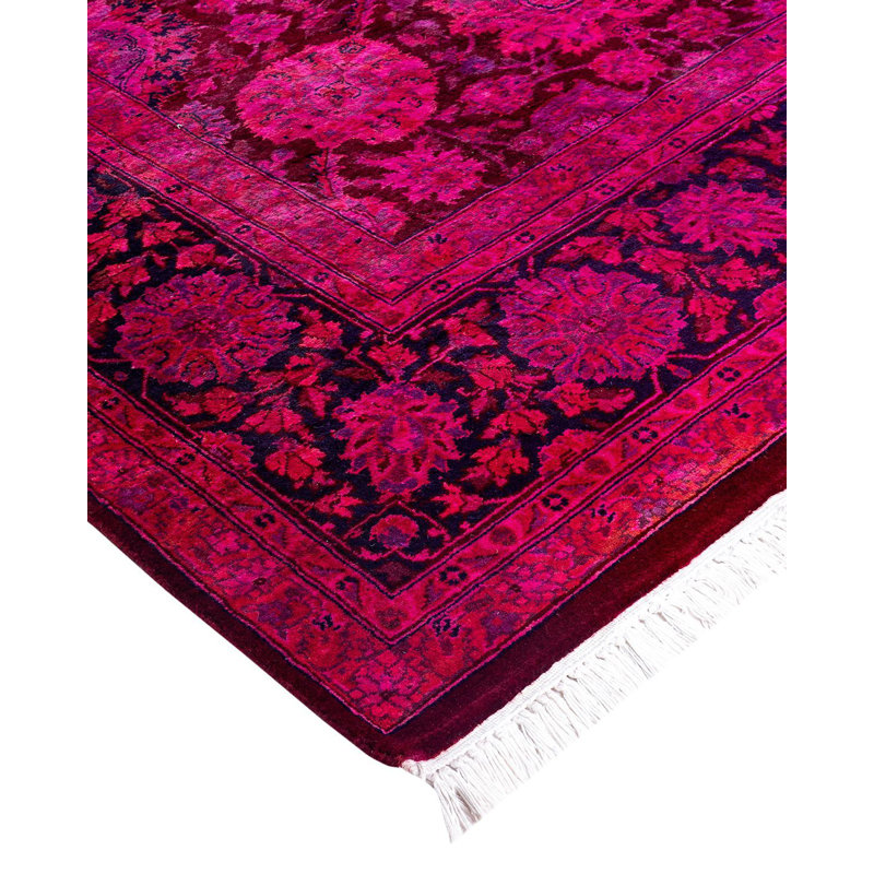 Overyed One-of-a-Kind Rectangle 6'1" X 9'4" Hand Knotted Area Rug