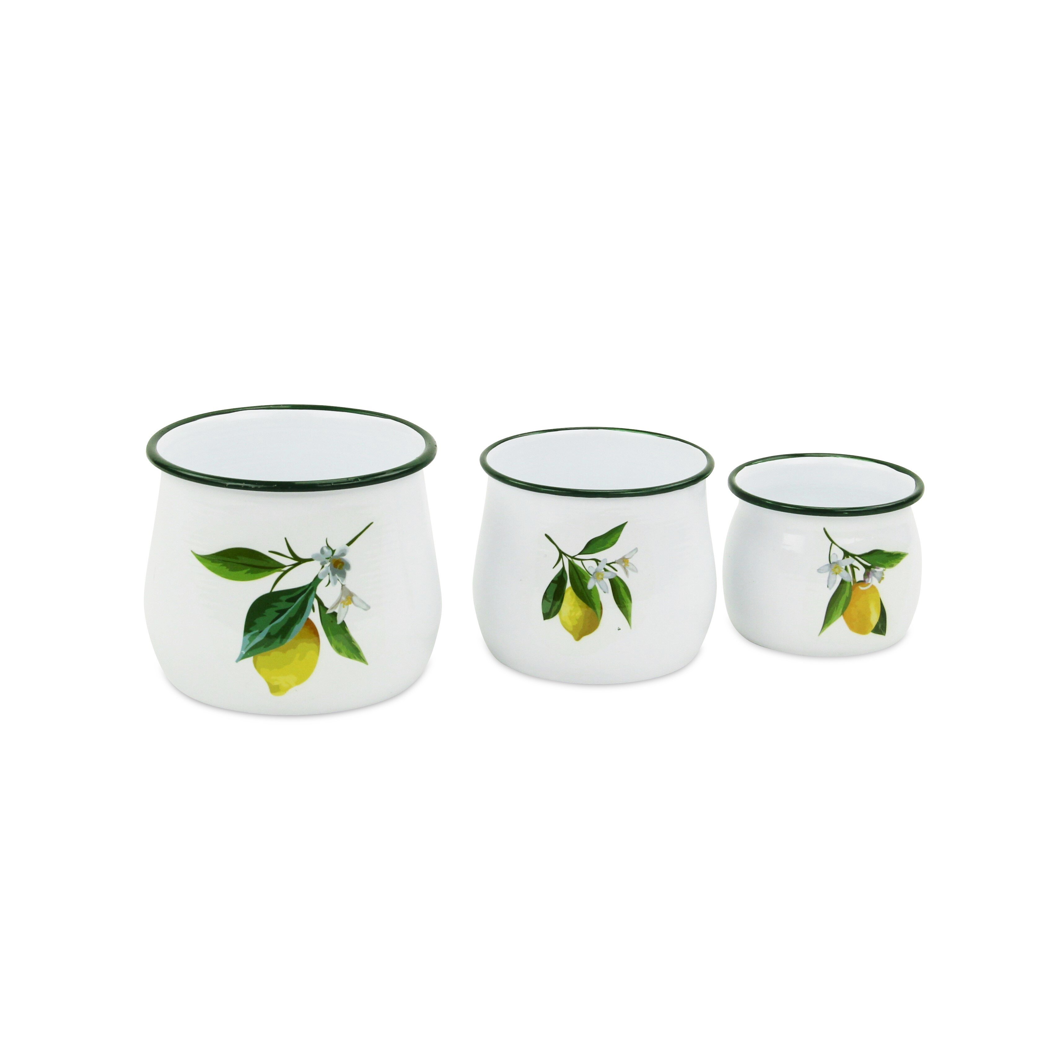 Abby 3 Piece Kitchen Canister Set Rosalind Wheeler