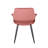 Shelton Velvet Dining Chair with Metal Legs-1594125534