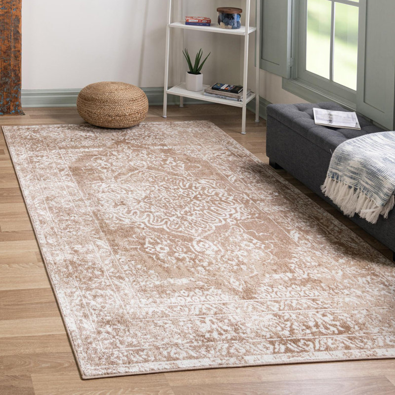 Oriental Indoor Rug, Rectangle 6' x 9'
