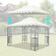 Auvent de remplacement pour abri de jardin extérieur-2008494434