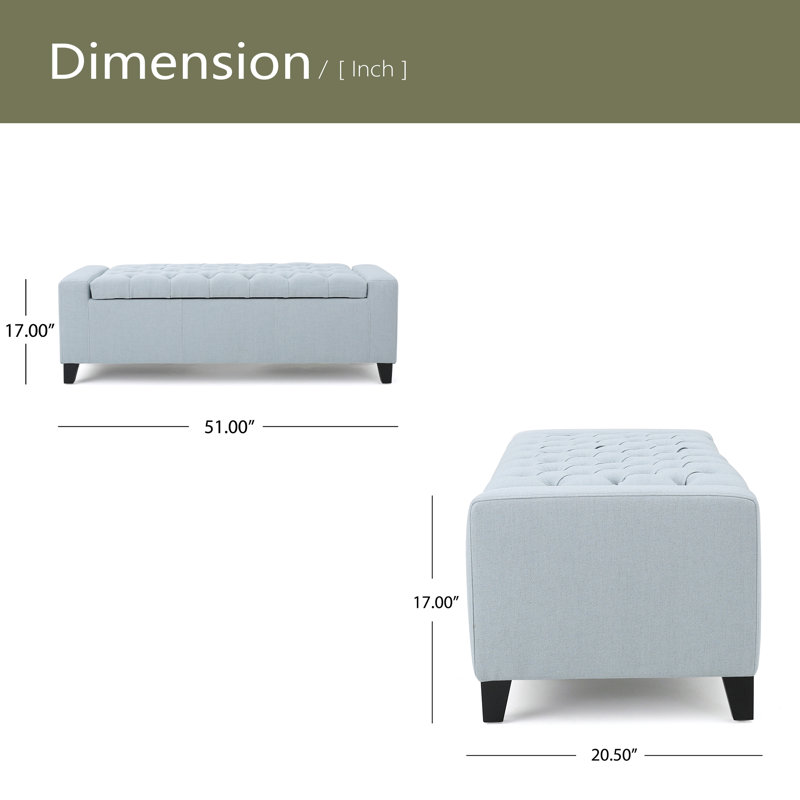 OTTOMAN, Light Blue