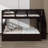 Full-Over-Full Bunk Bed With Stairway, Drawer, Storage, And Bed Guard Rail For Bedroom-570551394