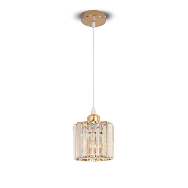  15CM Round Crystal Shade Chandelier