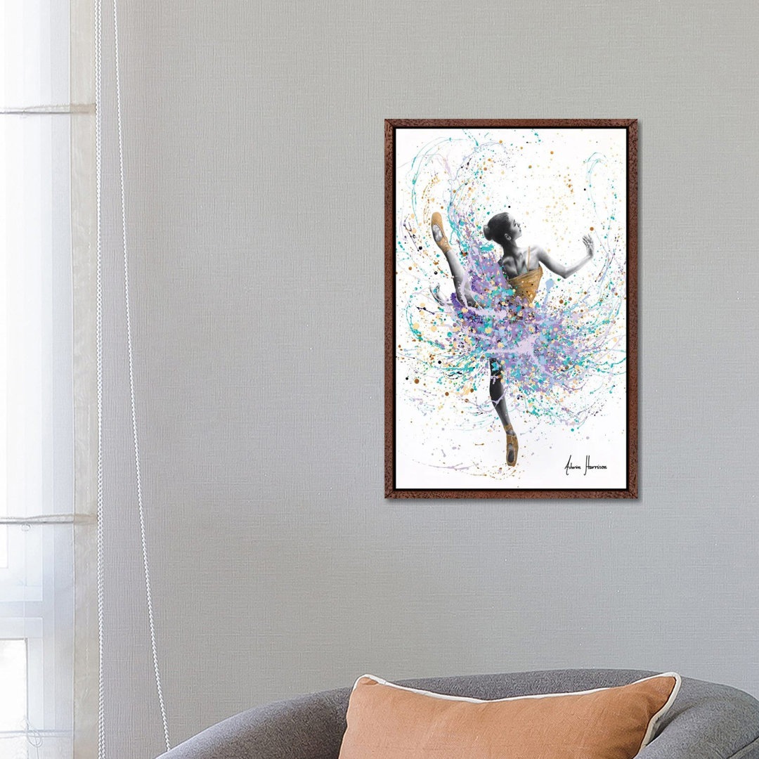 Floret Ballet von Ashvin Harrison - Galerie-verpackte Leinwand Giclée