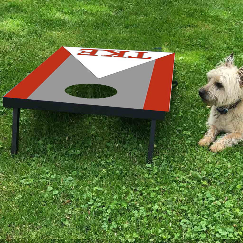 VictoryStore.com Solid Wood Cornhole Set