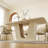 Modern Kitchen Dining Table With U-shaped Base