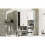 Armoire de salle de bain murale moderne - ajoute une touche à l'armoire à miroir 29 po x 28 po offrant une vue dégagée et un rangement-121364601