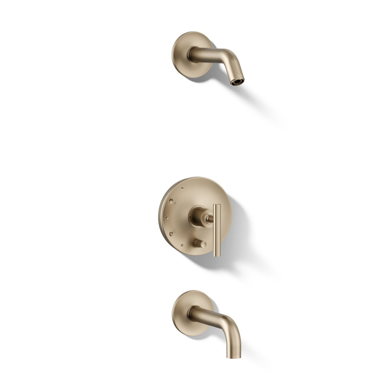 Purist Shower Faucet, Lever, Vibrant Brushed Bronze
