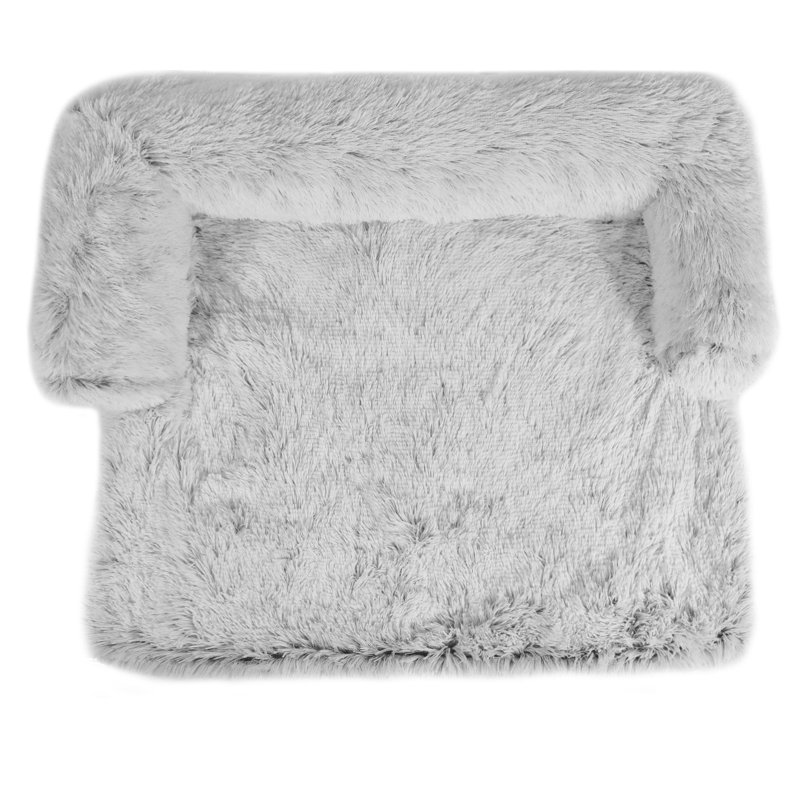 Lit pour chien Calming, Gris clair, Très petit (l 24,4 po x P 22,4 po x H 5,9 po)