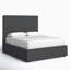 Daliya Upholstered Wingback Bed-696172608-795060672