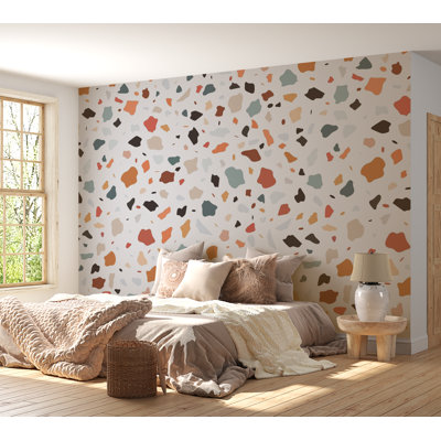 Papier peint mural Premium - motif terrazzo