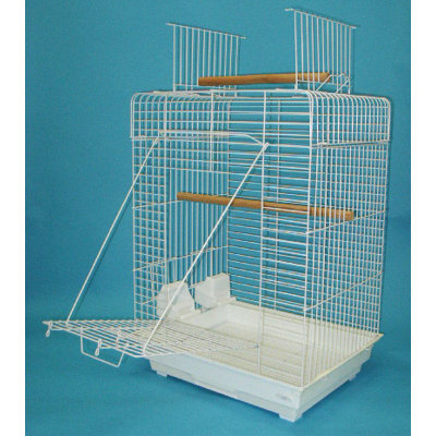 Très petite cage à oiseau open play top perroquet