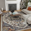 Tapis d'intérieur en polypropylène tissé à la main Raaya-24968