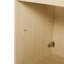 Meuble-lavabo autoportant de 30 po avec lavabo en résine blanche et 2 portes d'armoire à fermeture en douceur (KD-PACKING)