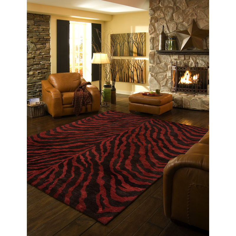 Serengeti Animal Print Indoor Rug, Rectangulaire 2 pi x 3 pi