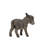 Standing Donkey Looking Right Statue