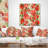 Floral Reversible Throw Pillow