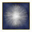 «Silver Sunburst On Blue I» par Abby Young - impression d'art graphique-49900196-53128018