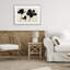 «Inky Black Florals», reproduction encadrée sous verre, design by Creative Studio-982615037-982615036