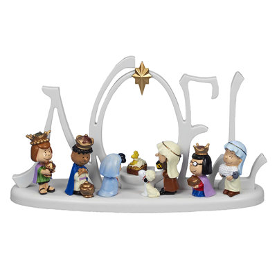 Crèche de Noël éclairée Peanuts