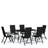 Kedans Rectangular 6 - Person 78.7" Long Dining Set-1696118930-1696118929