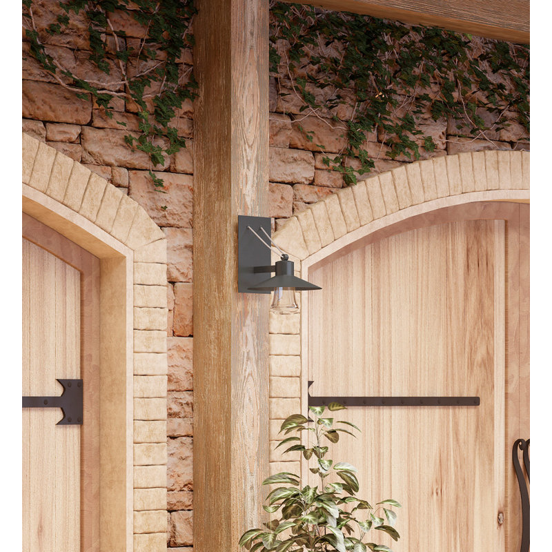 Saheli Aluminum LED Wall Light, 17" H x 14" W x 16" D