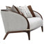 Houston Sofa - Pebble/Walnut