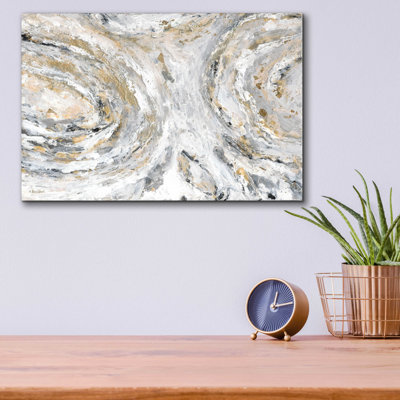 «Around & Around» par Roey Ebert, art mural en verre acrylique