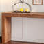 Console, table d'entrée étroite pour le couloir