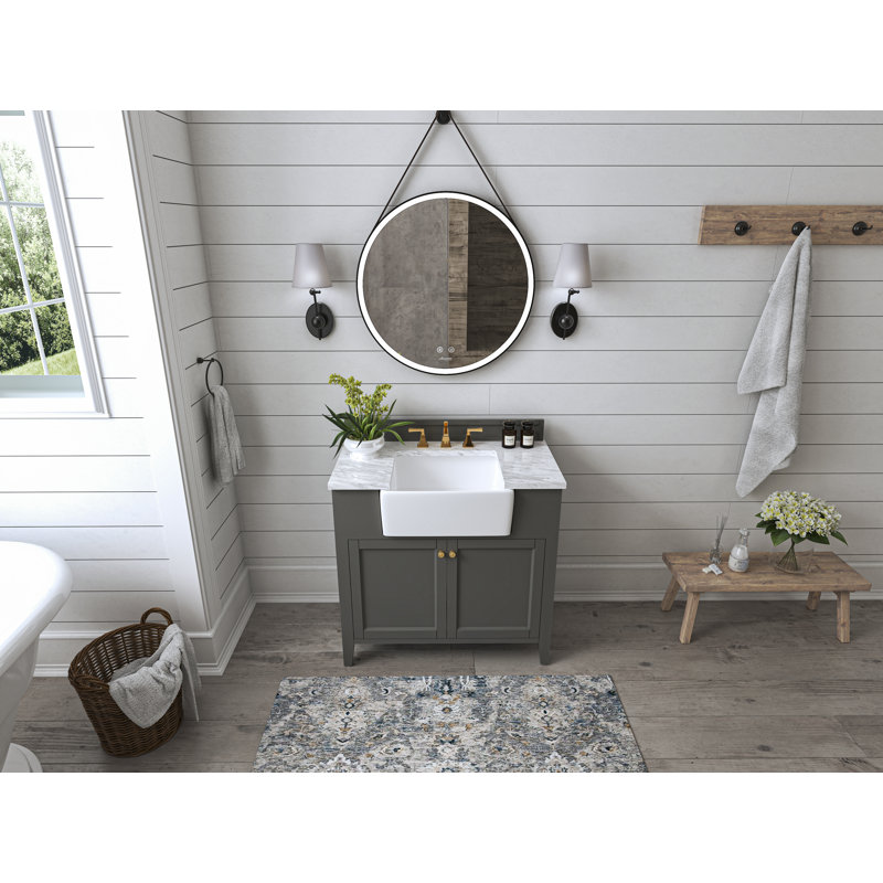 Adeline 36'' W Single Vanity, Sapphire Gray